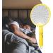 Fly Swatter Electric | USB Rechargeable Electric Mosquitoes Swatter | Foldable Fly Swatter Racket 3000 Volts Fly for Buggs Fly Killers for Travel Outdoor Camping (Yellow) - Buy Online on GoSupps.com