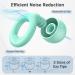 Buy Link Dream Silicon Ear Plugs for Sleeping - 28dB Noise Reduction 6 Pieces with Storage Case (Green) - Best Earplugs for Travel & Home - Buy Online on GoSupps.com
