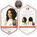Bobbi Boss MLF-181 Denna Swiss Lace Front Wig in 1B Off Black - Synthetic Hair - Buy Online on GoSupps.com