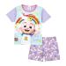CoComelon Baby Girls Pyjamas Short Pjs Toddler Summer Pyjamas Ages 6 Months to 5 Years Old 18-24 Months Lilac