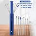 7Pcs/Set Steel Ear Wax Pickers & Remover Kit for Ear Care - Earwax Clean Curette Spoon Cleaner - Buy Online on GoSupps.com