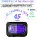 Teglu 4L Paraffin Bath for Hands & Feet - Automatic Lid 3x450g Wax 200W - FHC-2222 Black | International Shipping - Buy Online on GoSupps.com
