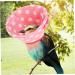 BESPORTBLE 3pcs Parrot Protection Circle Bird Anti-Pecking Cone Parrot Neck Band Xuan Feng Cloth Pink for Birds 17.00X9.00X0.50CMx3pcs Pinkx3pcs - Buy Online on GoSupps.com