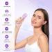 HEBECA Heated Eyelash Curler Professional - Eye Lashes Curler with Innovative Heating Silicone Electric Eyelashes Curler with 600mAh Rechargeable Battery Voilet EC4001 - Buy Online on GoSupps.com