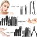 Nail Clippers Set Nail Art Set Professional Nail Clipper Set - 26 Piece Stainless Steel Manicure Set Nail Care Tools with Luxurious Travel Case Nail Care kit(Brown) - Buy Online on GoSupps.com