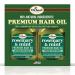 Difeel Rosemary and Mint Premium Hair Oil with Biotin 7.1 Ounce. - Deluxe 2-PC Gift Set