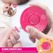 JAYL Electric Baby Nail Trimmer - 10 Grinding Pads for Infants, Toddlers & Adults - Bright Pink Round Design - Buy Online on GoSupps.com