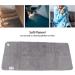 FTVOGUE Electric Blanket - Soft & Warm Flannel Throw 150x70 cm | Ideal for Office & Living Room - Buy Online on GoSupps.com