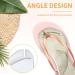 Buy Invisible Gel Arch Support Insoles - Pain Relief & Anti-Slip Inserts for Flip Flops | Ideal for Plantar Fasciitis - Buy Online on GoSupps.com