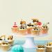 Catelves Pack of 64 digger cupcake toppers - Buy Online on GoSupps.com