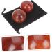 Veemoon 2st Wood Health Balls - Baoding Balls for Fitness & Massage | Traditional Chinese Medicine - Buy Online on GoSupps.com