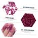 WOONEKY Nail Gems 1 Glass Chip DIY Nail Art Crushed Glass DIY Epoxy Fillers Flower Bulk Shiny Nail Stickers Nails Rhinestones Colored Glass in Bulk Colorful Vase Manicure Nail Stone 0.5X0.3cm Rosy - Buy Online on GoSupps.com