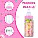 72 Pcs 4.5 Inch Baby Mini Milk Bottles - Pink Baby Shower Favor Candy Box for Boy Girl Newborn Baptism Party Decor - Buy Online on GoSupps.com