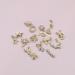 48 Pieces 3D Nail Charms Shiny Rhinestone Nail Ornaments Luxury Nail Art Decoration Metal Nail Jewellery for Women Girls Salon DIY Nail Art Accessories 16 Styles - Buy Online on GoSupps.com