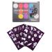 Beaupretty Halloween Makeup Kit for Adults | Face & Body Painting Set | Cosplay Painting Palette with Nylon Brush - Buy Online on GoSupps.com