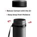 2-Pack Extendable Poster Tubes Expand from 24.5 to 40 with Shoulder Strap | Carry Documents  Blueprints  Drawings and Art | Black Portable Durable Round Storage Cases with Lids and Labels large Black - Buy Online on GoSupps.com