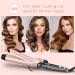 Curling Iron 1.5-inch Dual Voltage Instant Heat with Tourmaline Ceramic Coating for Smooth Curls - Rose Gold - Buy Online on GoSupps.com