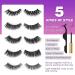 10 Pairs Cat-Eye Magnetic Lashes with Eyeliner | Natural Looking 3D Magnetic Eyelashes Pack - Buy Online on GoSupps.com