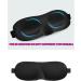 3D Sleep Mask - 100% Light Blocking for Night Blindness - Men & Women - Buy Online on GoSupps.com