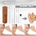 Earwax Cleaner Tool Set - 6 Pcs Spiral Stainless Steel Ear Picks Kit for Ear Wax Removal - Portable Cleaning Kit with PU Leather Case (Brown) - Buy Online on GoSupps.com