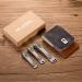 3-Piece Stainless Steel Manicure Pedicure Set | Nail Clippers & Toenail Cutter Kit for Men and Women - MR-6038 - Buy Online on GoSupps.com