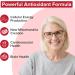 Buy COQ10 with L-Glutathione 1000mg Capsules - 100% Fermented Antioxidant Vegan Non-GMO Gluten-Free - 6 Pack | International Shipping Available - Buy Online on GoSupps.com