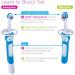 MAM Learn to Brush Set - Long Handle Baby Toothbrush for Children from 5+ Months, Pink - Buy Online on GoSupps.com
