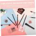 BIUDECO 5 Pcs Eyeshadow Brush Makeup Highlighter Blush Stick Sponge Applicator - Buy Online on GoSupps.com