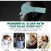 3D Sleep Mask for Men Women 100% Light Blocking, Soft & Comfortable Night Mask for Sleeping, Yoga, Travel Blue - Buy Online on GoSupps.com