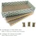 MECOOL Cat Scratcher Cardboard Pads - 3PCS Reversible Corrugated Lounge Bed with Catnip for Scratching & Play - Buy Online on GoSupps.com