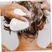 Beatifufu 2-Piece Shampoo Massage Brush Set - Gray Scalp Peeling Accessories for Travel | Durable & Practical - Buy Online on GoSupps.com