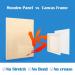 14x18 Wood Canvas Panels Kit - 2 Pack, Studio Cradle Boards for Pouring Art - Falling in Art - Buy Online on GoSupps.com