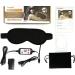 Heated USB Eye Mask for Dry Eyes - 105 F, 115 F, 125 F Temperatures - Far Infrared Therapy - Buy Online on GoSupps.com