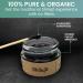 Holistic Bin Himalayan Shilajit Resin | Black Platinum | Rich in Fulvic & Humic Acid, Minerals | Easy Mixing | With Spoon - Buy Online on GoSupps.com
