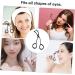 Healeved 9 Sets Silicone Eyelash Curler Fake Eyelash Supply Eyelash Tool Eyelash Makeup Tools Curling Tools Makeup Supplies Lash Curling Clips Fake Eyelash Clamp Eyelash Clip Cosmetic Tool - Buy Online on GoSupps.com