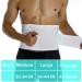 Paz Wean Hernia Belt for Men - Large Size Abdominal Support Binder for Surgical Recovery - Buy Online on GoSupps.com