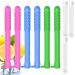 6PCS Flavored Chewable Sticks with Essential Oil Portable Chewable Slicone Sticks Fresh Breath Oral Relaxation Stick with 12 Replacement Cores Can Taken Anywhere Focus