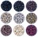 KOCONI 1000Pcs 5.0mm Silicone lined Micro Rings Silicone Micro Rings Lined Micro Links Silicone Beads Silicone Micro Rings Beads for 0.8g/1g strand Pre Bonded Hair Extensions #8 Dark Blond 1000 PCS #8 Dark Blond
