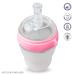 Anpei Straw Sippy Cup Nipple Kit Bundle for Comotomo Baby Bottles | 6 Piece Set with Brushes - Pink - Buy Online on GoSupps.com