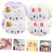 FRCOLOR 2paires Bracelets De Lavage De Visage Confortables Bracelets Absorbants Et Fille De Lapin Chat - Buy Online on GoSupps.com