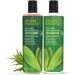 Desert Essence Tea Tree Replenishing Shampoo and Conditioner Bundle - 12.7 Fl Oz - Peppermint & Yucca - Tea Tree Oil - For All Skin Types - Buy Online on GoSupps.com