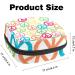 Peace Sign Patterns Sanitary Napkin Storage Bag | Menstrual Cup Pocket for Teen Girls & Women - Buy Online on GoSupps.com