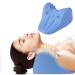 Borpein neck extension neck and shoulder relaxation cervical traction device neck stretcher with magnetic field therapy chiropractic pillow neck massage device for jaw joint pain