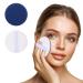 Buy 8-Piece 2.13-Inch Makeup Powder Puff Set - Round Face Puffs with Strap for Setting & Loose Powder - Blue - Ideal for Flawless Finish - Buy Online on GoSupps.com