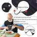 Waterproof Adult Bib for Elderly Men/Women - Reusable Dining Clothing Protector Apron - Black - Buy Online on GoSupps.com