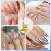 Buy 8ml Golden Mirror Nail Polish | Reflective Mirror Effect Manicure | Gorgeous DIY Nail Lacquers - International Shipping Available - Buy Online on GoSupps.com