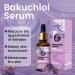 Bakuchiol Serum Natural Retinol Alternative Firm-Hydrating Care Smooths Skin Reduces Fine Lines Wrinkles with Hyaluronic Acid (1Pc) - Buy Online on GoSupps.com