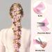 Shop 40 Mini Pink Crocodile Hair Clips - Cute Hair Loops for Women Girls & Children | International Shipping Available - Buy Online on GoSupps.com