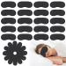 30 Pieces Sleep Eye Mask Shade Cover Sleep Eye Mask for Men Women Kids Individual Pack Sleeping Blindfold Eye Shade Cover for Travel Plane Hotel Games Party
