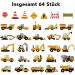 Catelves Pack of 64 digger cupcake toppers - Buy Online on GoSupps.com
